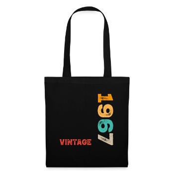 Millésime 1967 - Sac en tissu - noir - Devant