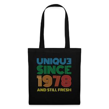 Millésime 1978 - Sac en tissu - noir - Devant