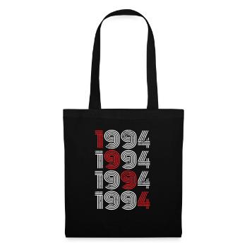 Millésime 1994 - Sac en tissu - noir - Devant