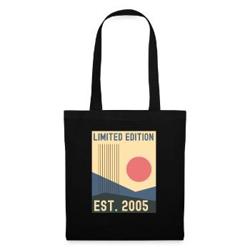 Millésime 2005 - Sac en tissu - noir - Devant