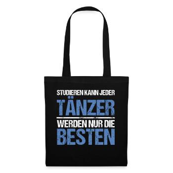 Tout le monde peut étudier - Édition Danseur - Sac en tissu - noir - Devant