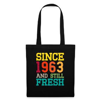 Millésime 1963 - Sac en tissu - noir - Devant