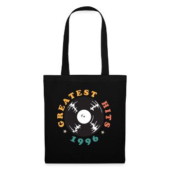 Millésime 1996 - Sac en tissu - noir - Devant