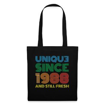 Millésime 1988 - Sac en tissu - noir - Devant