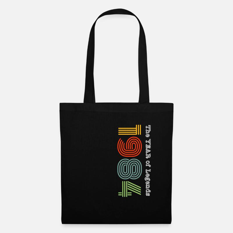 Millésime 1984 - Sac en tissu - noir
