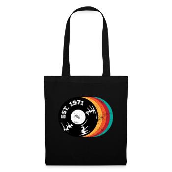 Millésime 1971 - Sac en tissu - noir - Devant