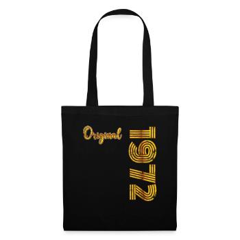 Millésime 1972 - Sac en tissu - noir - Devant