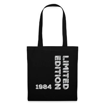 Millésime 1984 - Sac en tissu - noir - Devant