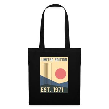 Millésime 1971 - Sac en tissu - noir - Devant