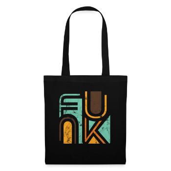 Funk Retro - Tote Bag - black - Front