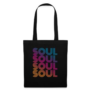 Soul vintage - Stoffbeutel - Schwarz - Vorne