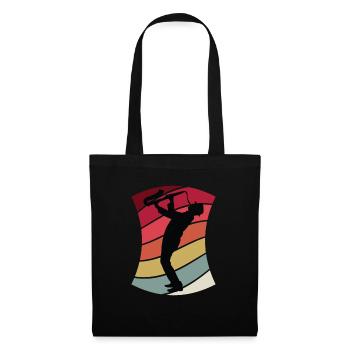 Jazz Saxophones Retro - Tote Bag - black - Front