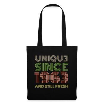 Millésime 1963 - Sac en tissu - noir - Devant
