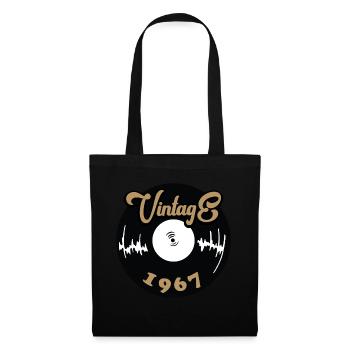 Millésime 1967 - Sac en tissu - noir - Devant