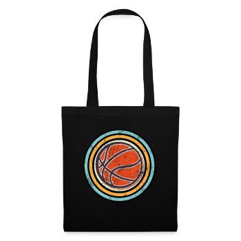 Basketball Retro - Tote Bag - black - Front