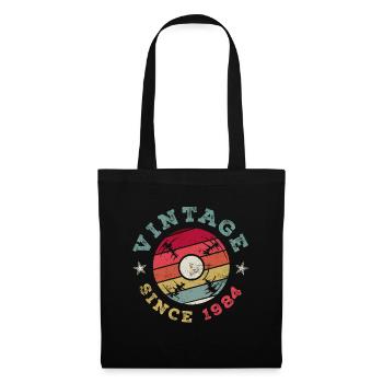 Millésime 1984 - Sac en tissu - noir - Devant