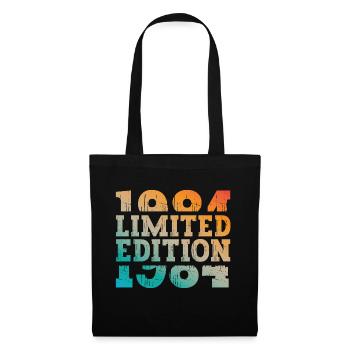 Millésime 1984 - Sac en tissu - noir - Devant