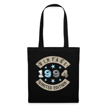 1994 Jahrgang Vintage Geburtstag Geschenk - Stoffbeutel - Schwarz - Vorne