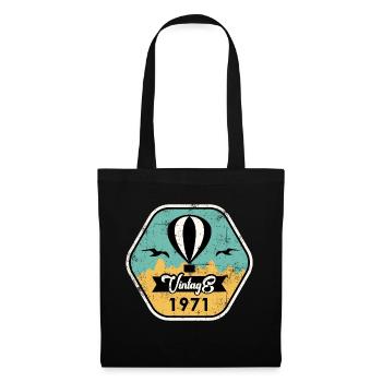Millésime 1971 - Sac en tissu - noir - Devant