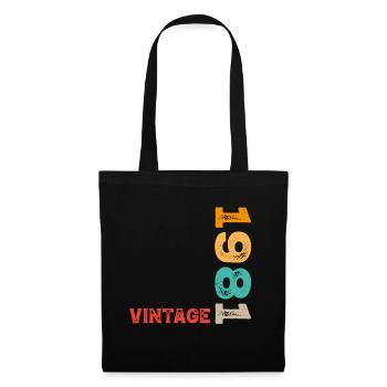 Millésime 1981 - Sac en tissu - noir - Devant