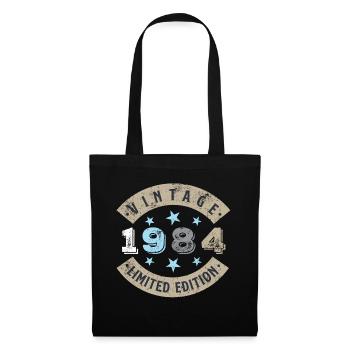 Millésime 1984 - Sac en tissu - noir - Devant