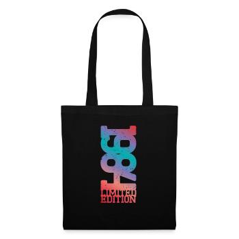 Millésime 1984 - Sac en tissu - noir - Devant