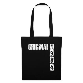 Millésime 1984 - Sac en tissu - noir - Devant