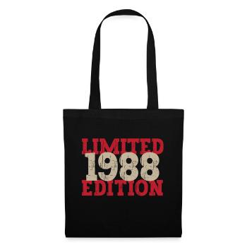 Millésime 1988 - Sac en tissu - noir - Devant