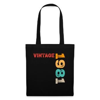 Vintage 1981 - Tote Bag - black - Front