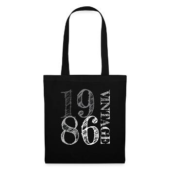 1986 Vintage - Tote Bag - black - Front