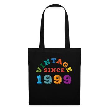 Millésime 1999 - Sac en tissu - noir - Devant