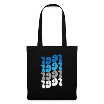 Vintage 1991 - Tote Bag - black - Front