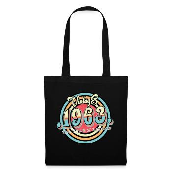 Millésime 1963 - Sac en tissu - noir - Devant