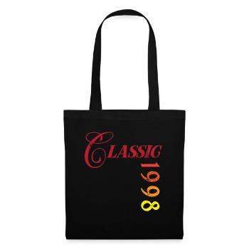Millésime 1998 - Sac en tissu - noir - Devant