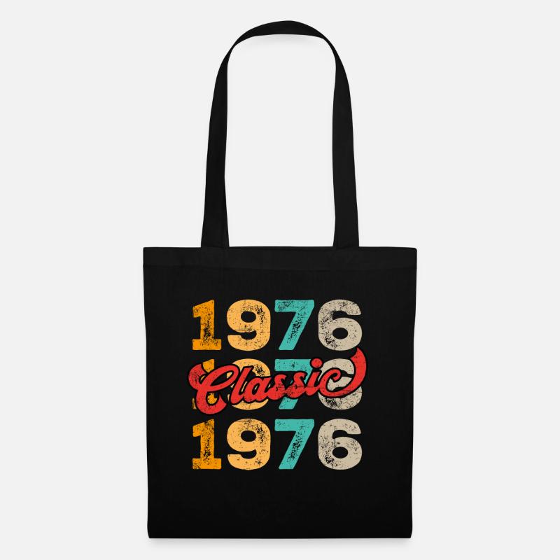 Vintage 1976 - Tote Bag - black