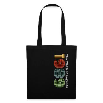 Millésime 1989 - Sac en tissu - noir - Devant