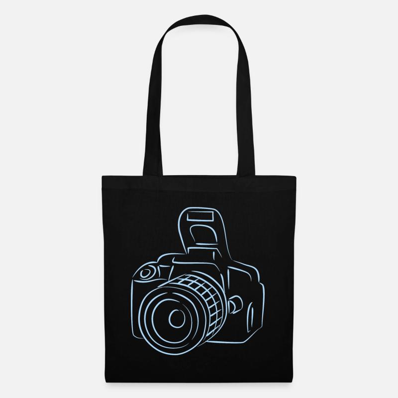 Camera - Tote Bag - black