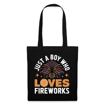 Pyrotechnics Fireworks Pyrotechnics - Tote Bag - black - Front