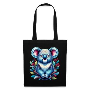 Koala - Sac en tissu - noir - Devant