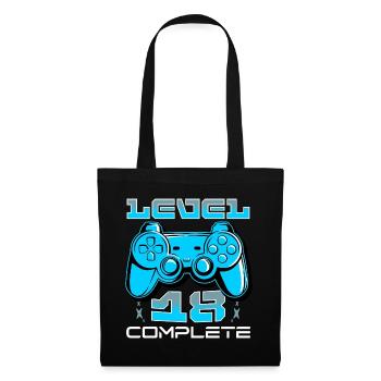 Manette de jeu complète de niveau 18 - Sac en tissu - noir - Devant