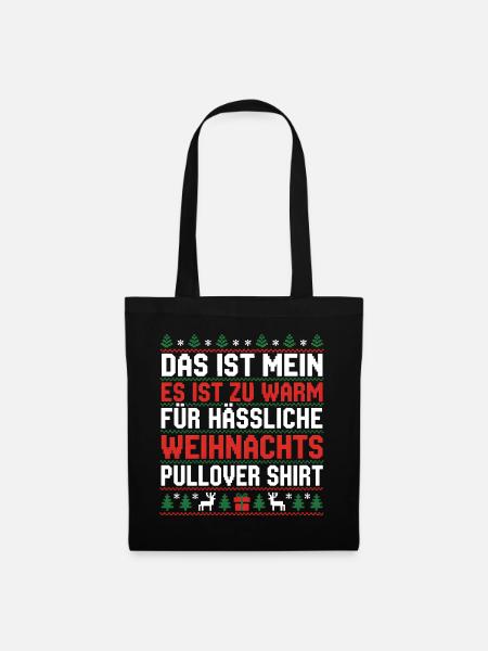 Christmas - Tote Bag - black