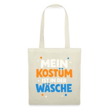 Mon costume est dans la blanchisserie Carnaval Carnaval - Sac en tissu - nature - Devant