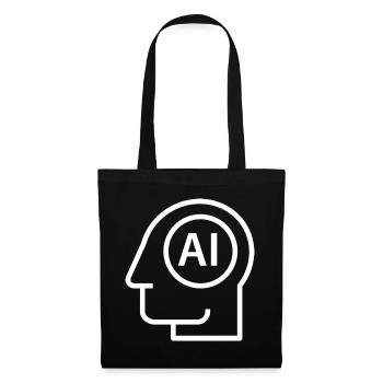 Ai, Artificial Intelligence, AI Technology - Tote Bag - black - Front