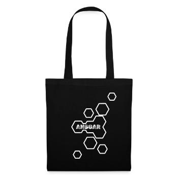 Geschenk für Ansgar - Stoffbeutel - Schwarz - Vorne
