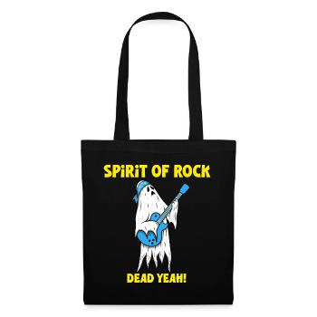 Spirit of Rock Ghost Gitarrist - Stoffbeutel - Schwarz - Vorne