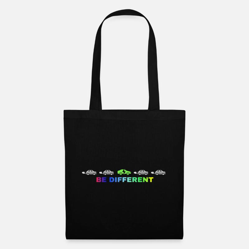 Be different - Stoffbeutel - Schwarz