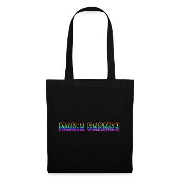 Maria Carmen RS Arc-en-ciel - Sac en tissu - noir - Devant