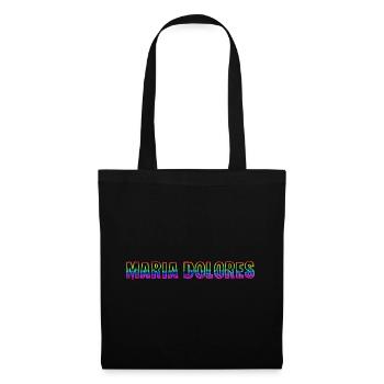 Maria Dolores RS Arc-en-ciel - Sac en tissu - noir - Devant