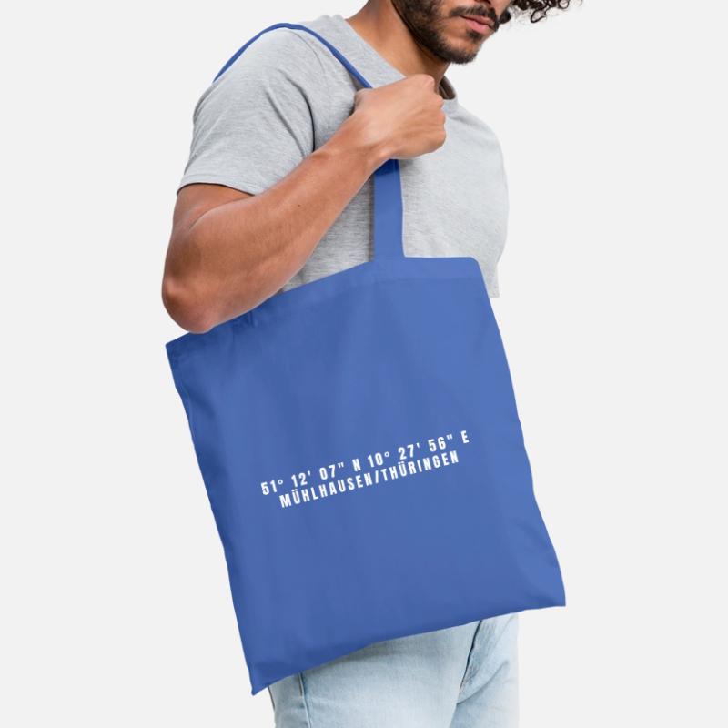 Mühlhausen/Thuringia Thuringia Coordinates Tote Bag