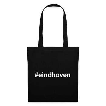 EINDHOVEN Hashtag - Sac en tissu - noir - Devant